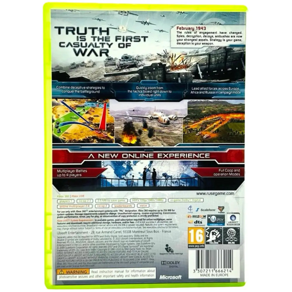R.U.S.E. - Xbox 360 Spill - Spill
