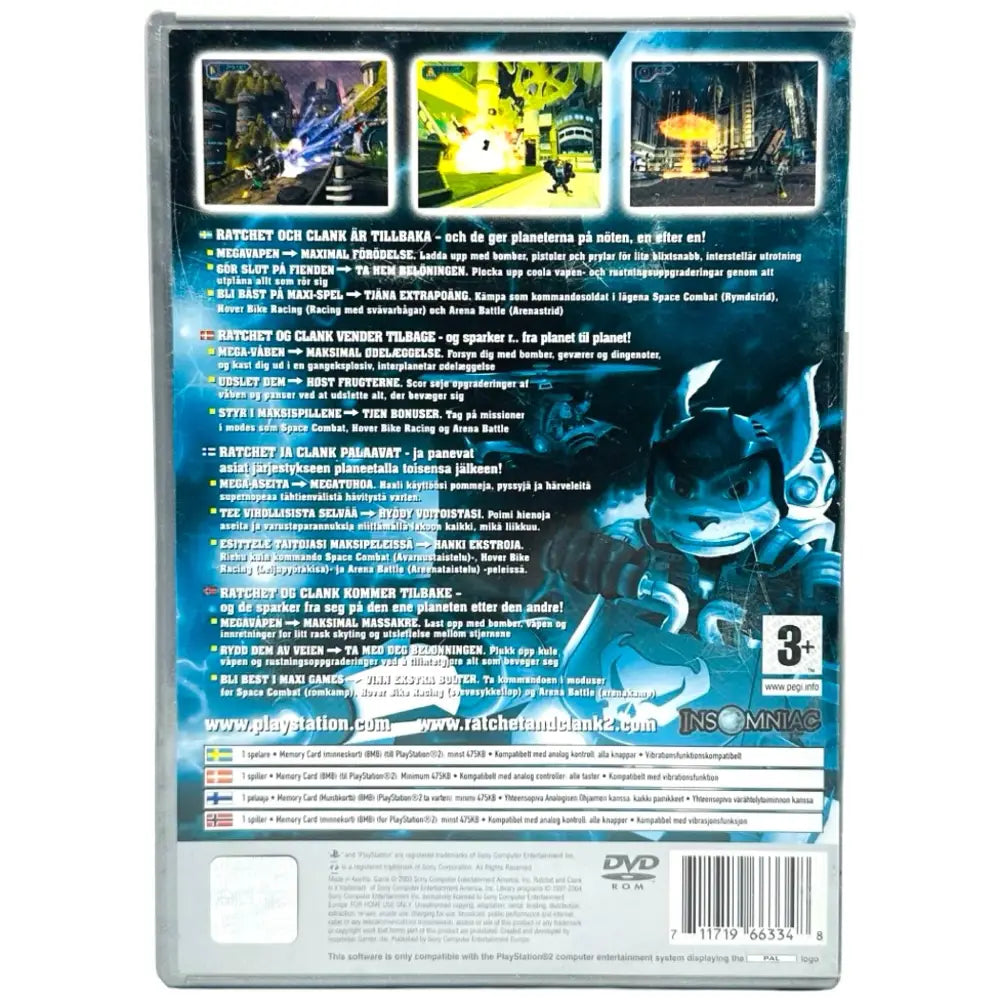 Ratchet & Clank 2: Going Commando - PlayStation 2 (PS2) Spill - Spill