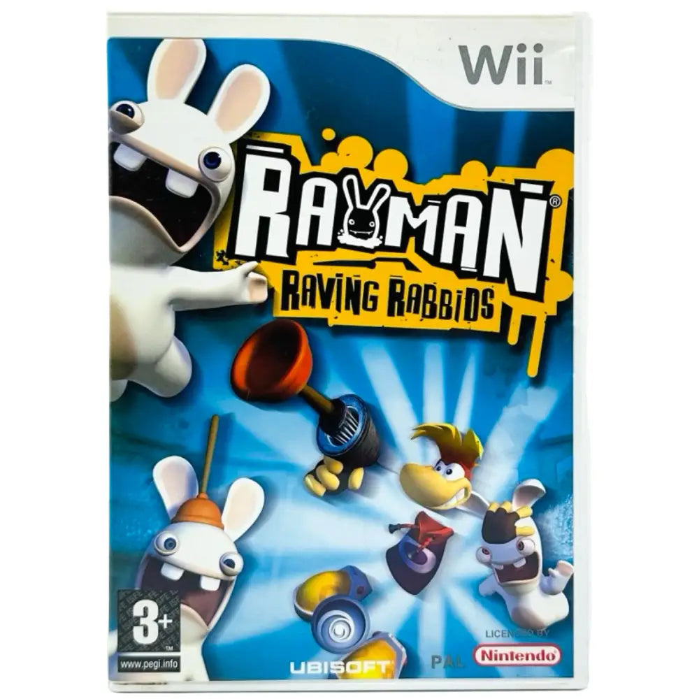 Rayman Raving Rabbids - Nintendo Wii Spill - Spill
