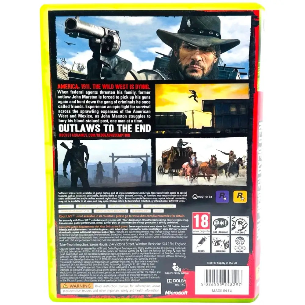 Red Dead Redemption - Xbox 360 Spill