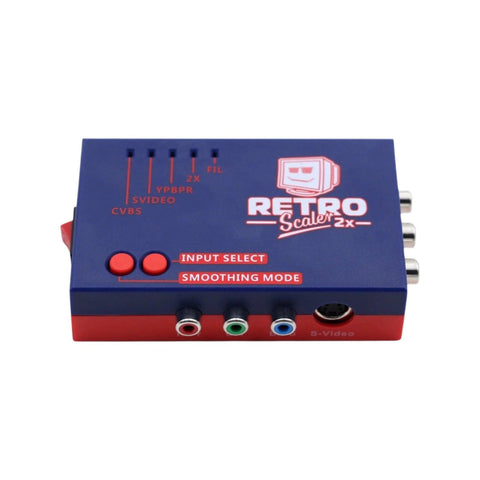 RetroScaler 2X Kompositt RCA/S-VIDEO/YPBPR Til HDMI Konverter / 2x Linje Dobler - RetroGaming.no