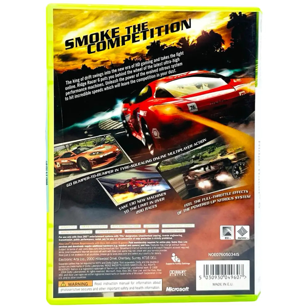 Ridge Racer 6 - Xbox 360 Spill