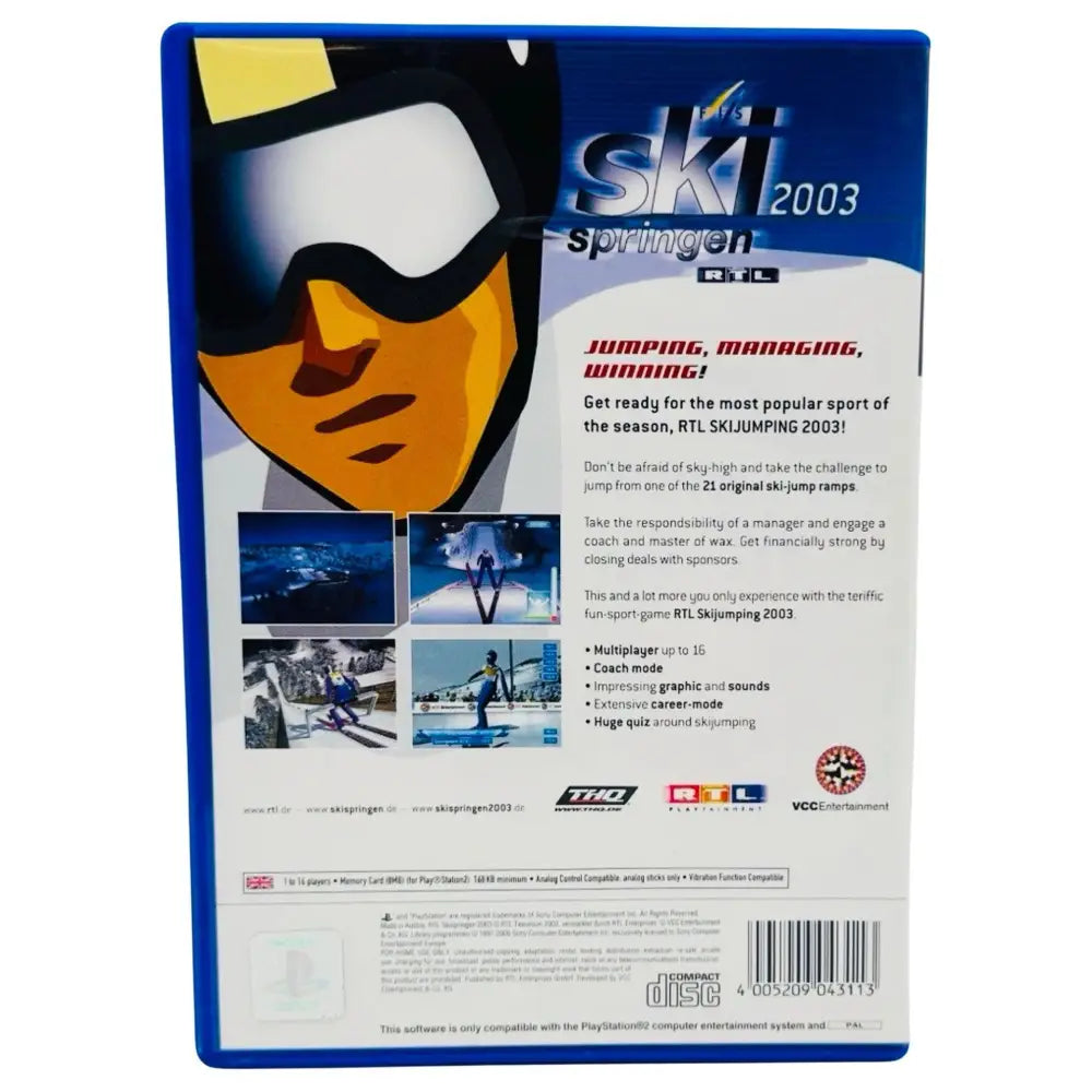 PS2: RTL Ski Springen 2003 - RetroGaming.no