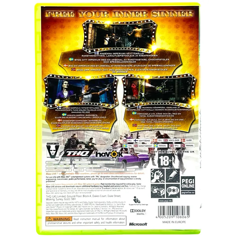 Saints Row 2 - Xbox 360 Spill