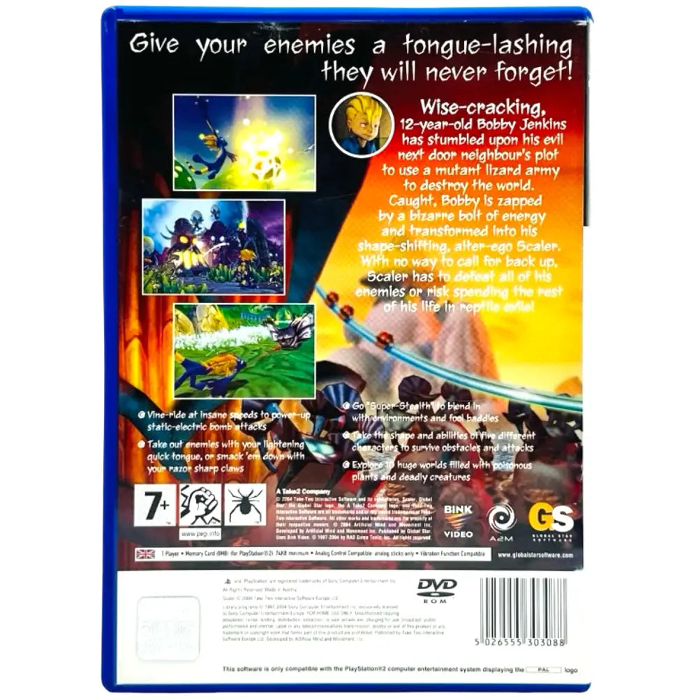 Scaler - PlayStation 2 (PS2) Spill - Spill