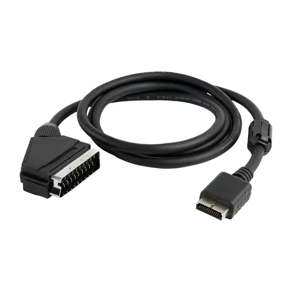 SCART RGB Kabel for PlayStation 1 / 2 / 3 (PAL) – Høykvalitet - Kabler