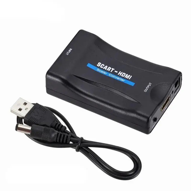 Scart til HDMI Konverter / Adapter - RetroGaming.no