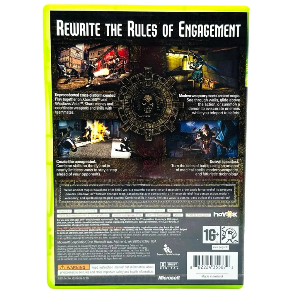 Shadowrun - Xbox 360 Spill - Spill