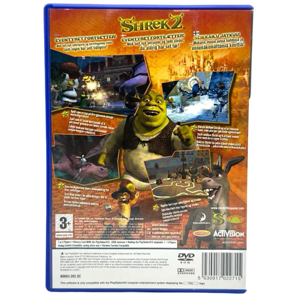 PS2: Shrek 2 - RetroGaming.no
