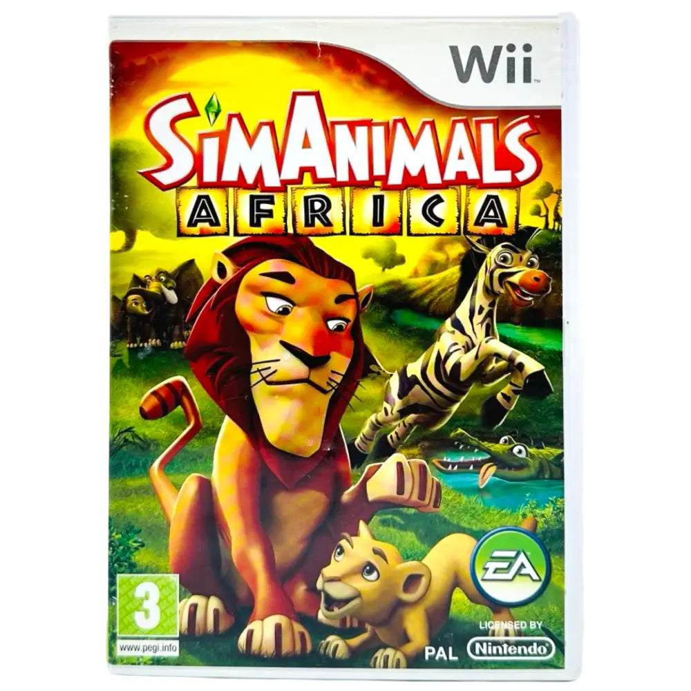 Sim Animals Africa - Nintendo Wii Spill - Spill