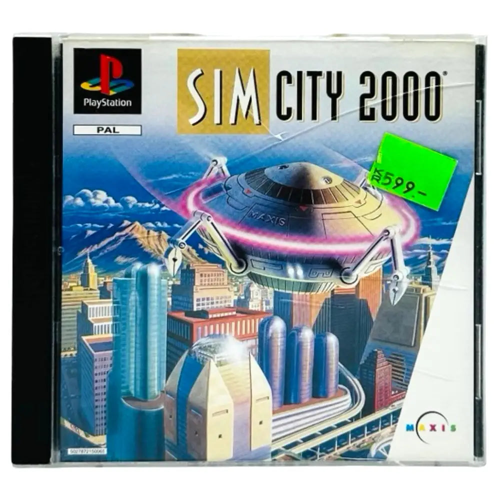 SimCity 2000 - PlayStation 1 (PS1) Spill
