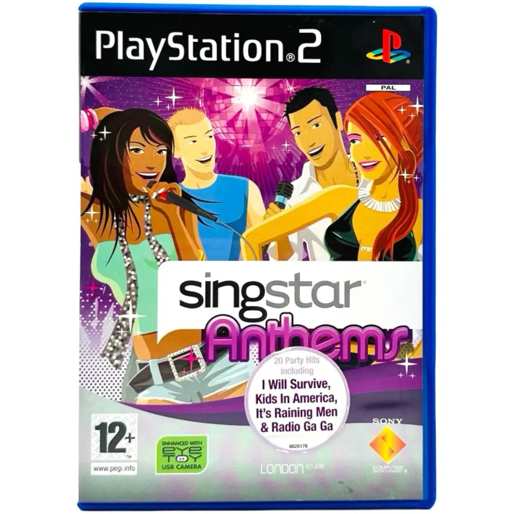 PS2: SingStar Anthems - RetroGaming.no
