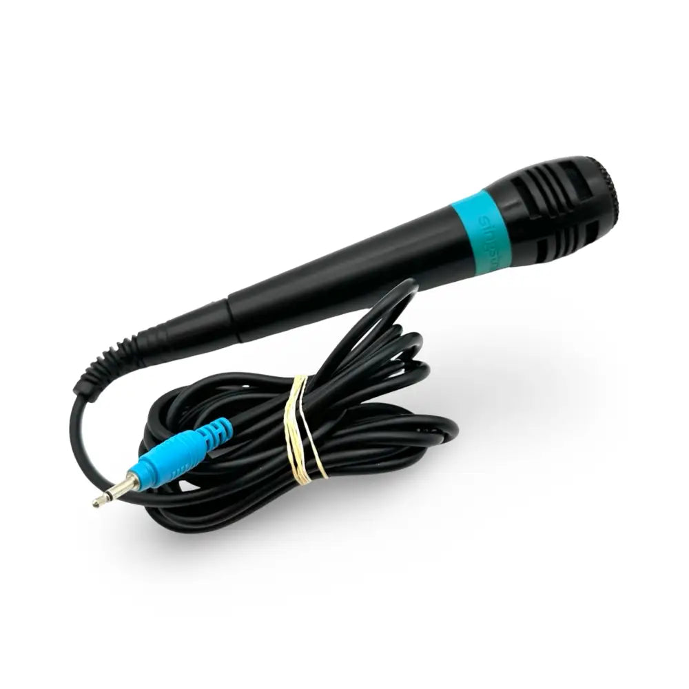 SingStar Kablet Mikrofon for PS2 / PS3 - Blå - Tilbehør