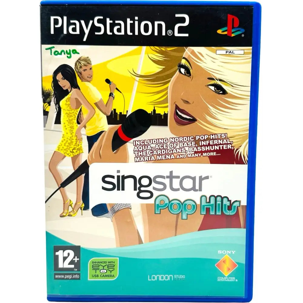 SingStar Pop Hits - PlayStation 2 (PS2) Spill - Spill
