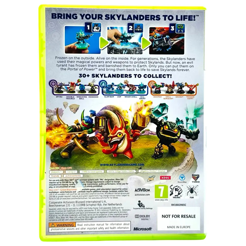 Skylanders: Spyro’s Adventure - Xbox 360 Spill