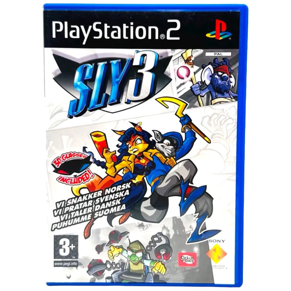 PS2: Sly 3: Honor Among Thieves - RetroGaming.no