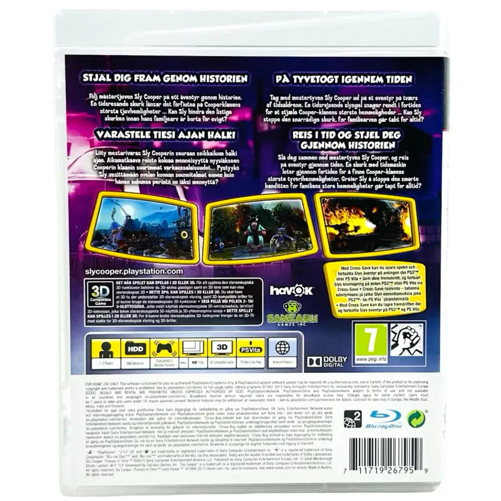Sly Cooper: Thieves In Time - PlayStation 3 (PS3) Spill