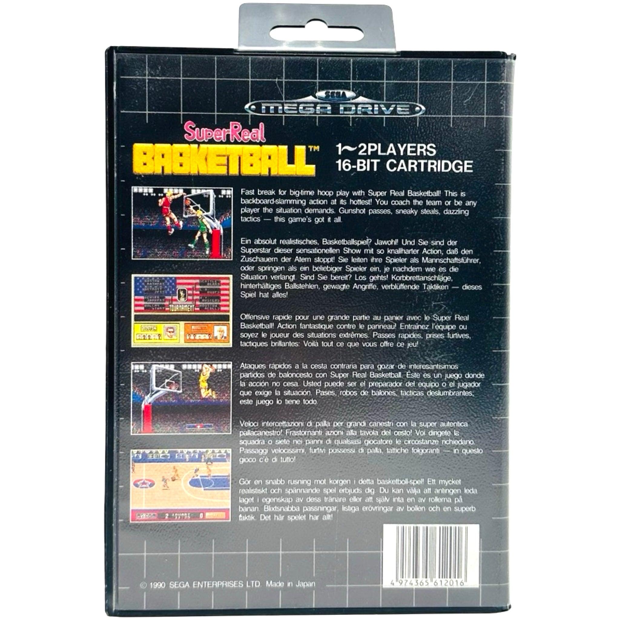 SMD: Super Real Basketball - RetroGaming.no