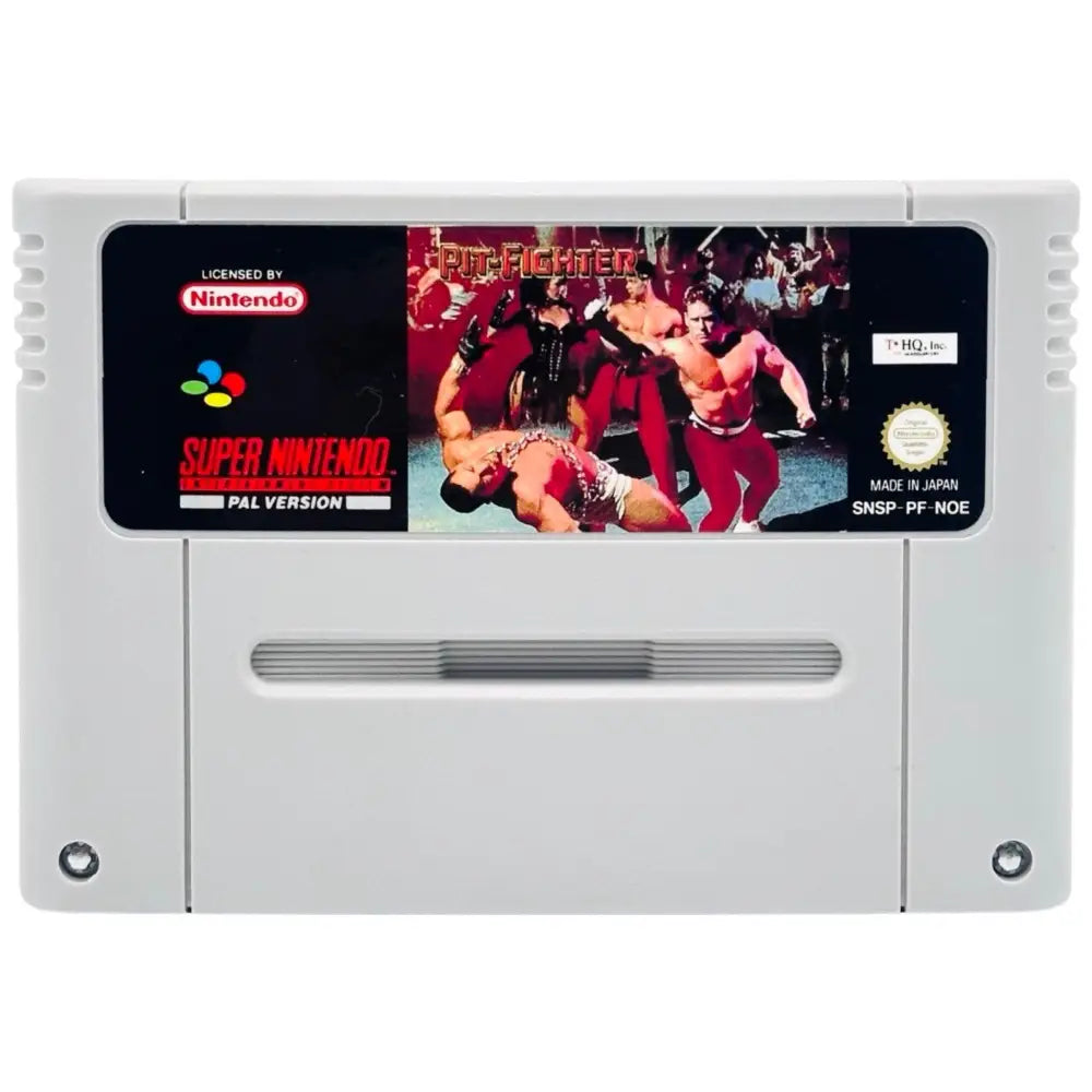 SNES: Pit-Fighter - RetroGaming.no