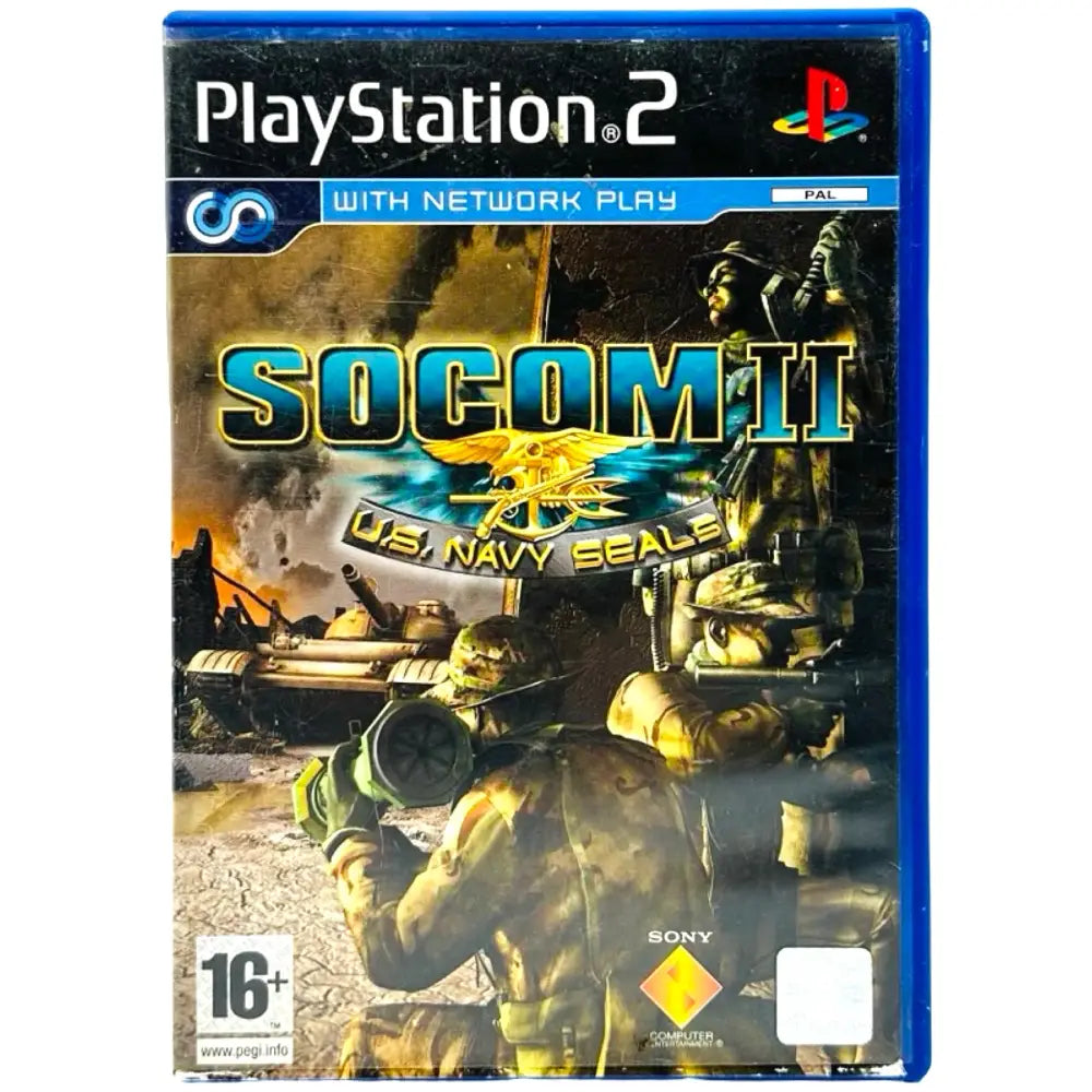 SOCOM II US Navy Seals - PlayStation 2 (PS2) Spill - Spill