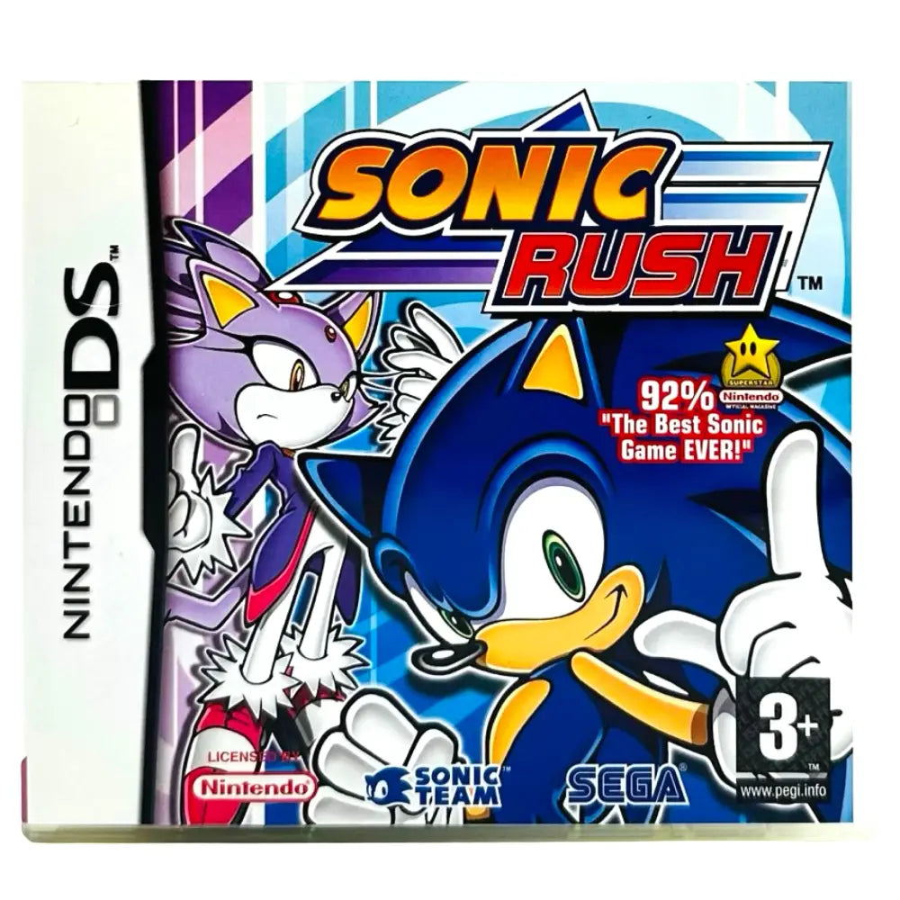 Sonic Rush - Nintendo DS Spill - Spill