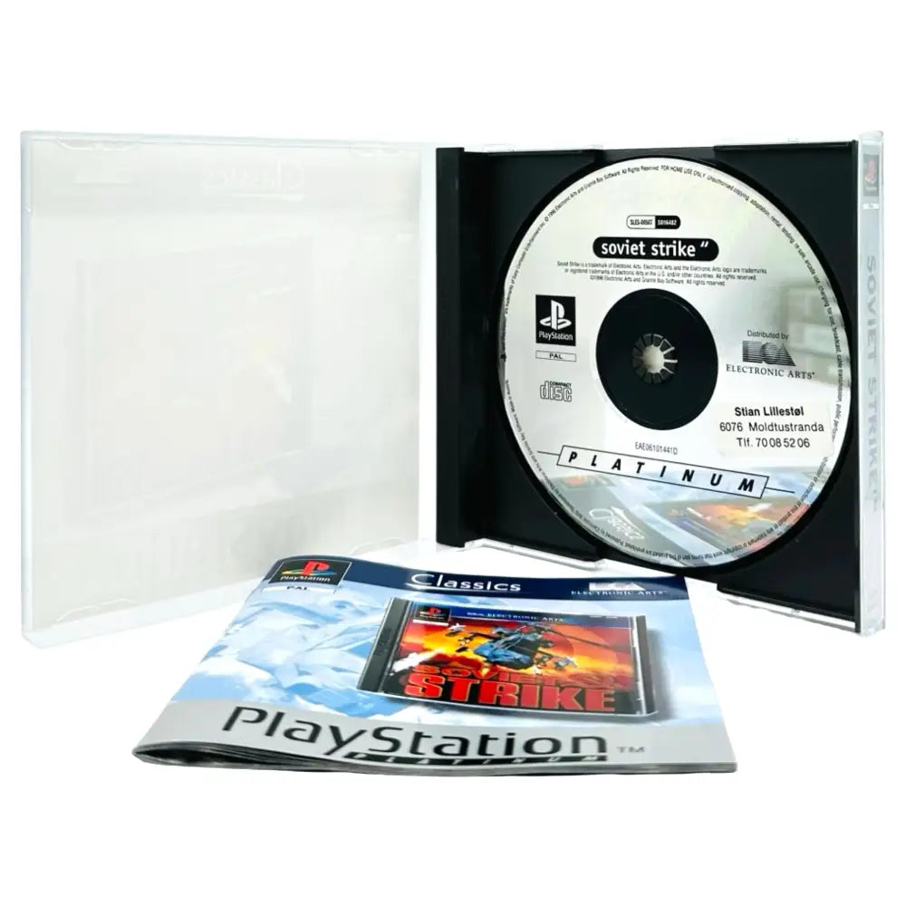 Soviet Strike - PlayStation 1 (PS1) Spill