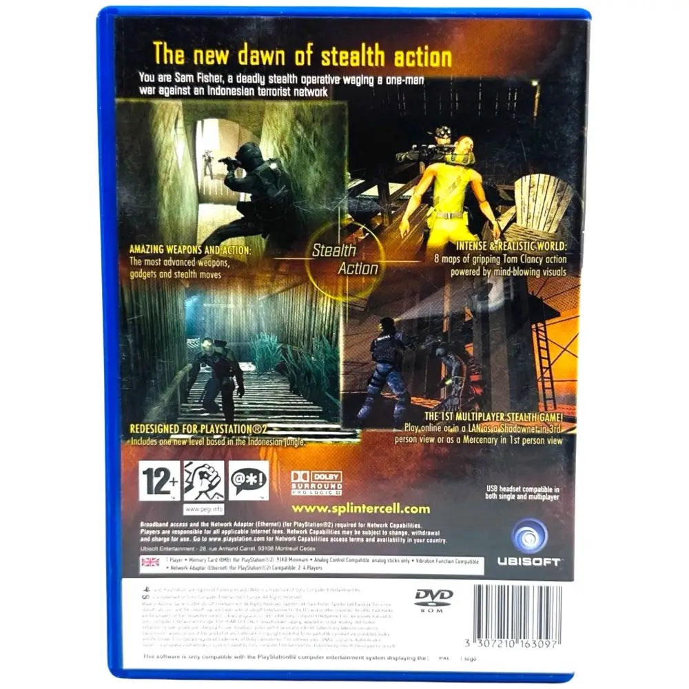 PS2: Splinter Cell Pandora Tomorrow - RetroGaming.no