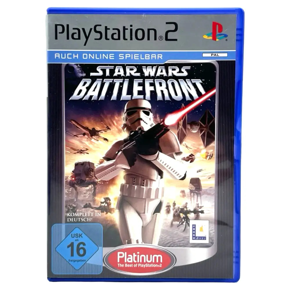 Star Wars Battlefront (Tysk) - PlayStation 2 (PS2) Spill