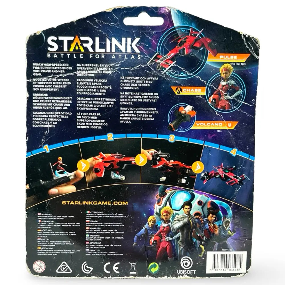 Starlink Battle for Atlas – Starship Pack Pulse (Chase + Volcano) - Figur