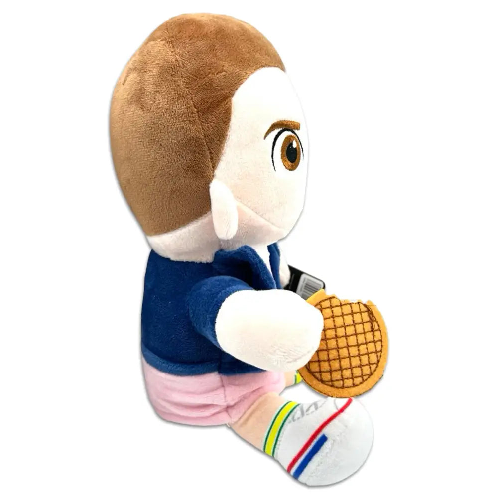 Stranger Things Eleven (El) Plysjbamse med Vaffel – 20 cm - Figur