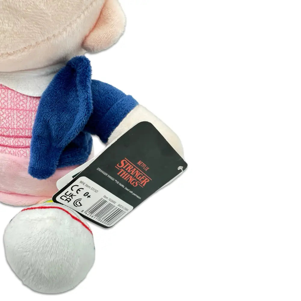 Stranger Things Eleven (El) Plysjbamse med Vaffel – 20 cm - Figur