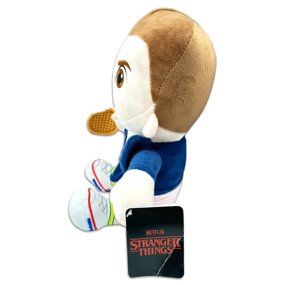 Stranger Things Eleven (El) Plysjbamse med Vaffel – 20 cm - Figur