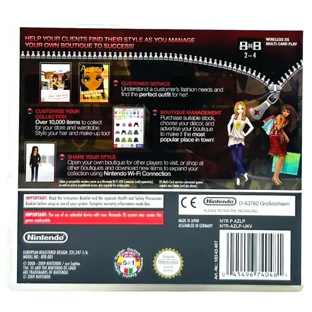 Style Boutique - Nintendo DS Spill - Spill