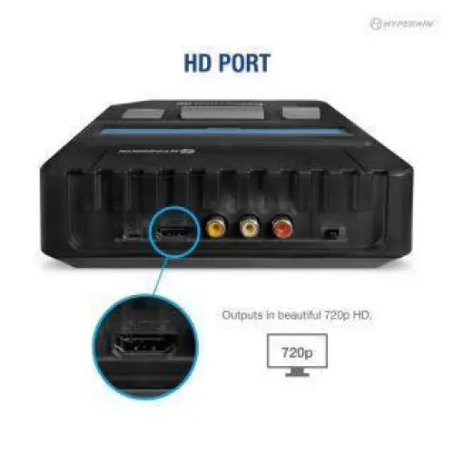 SupaRetroN HD SNES Konsoll (Space Black) - Hyperkin - RetroGaming.No