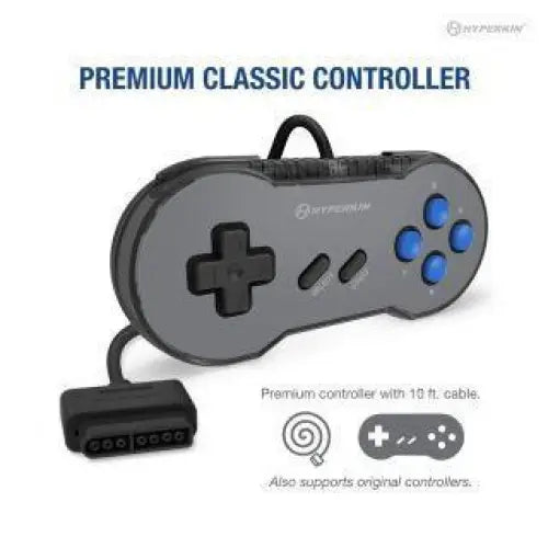 SupaRetroN HD SNES Konsoll (Space Black) - Hyperkin - RetroGaming.No