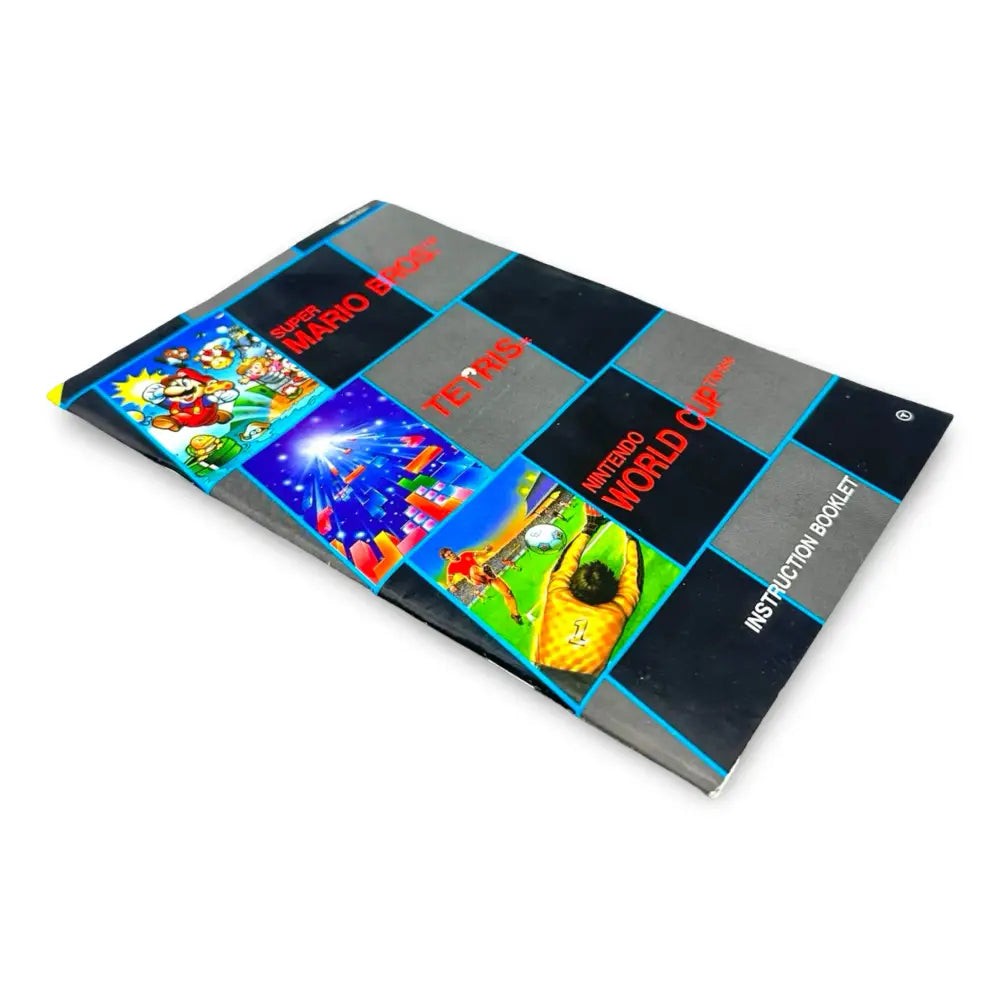 Super Mario Bros / Tetris / Nintendo World Cup - Instruksjonsmanual til NES - Manual