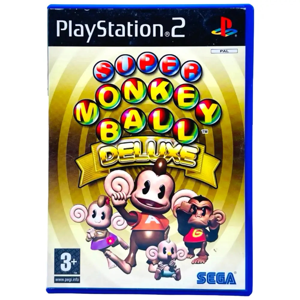 Super Monkey Ball Deluxe - PlayStation 2 (PS2) Spill - Spill