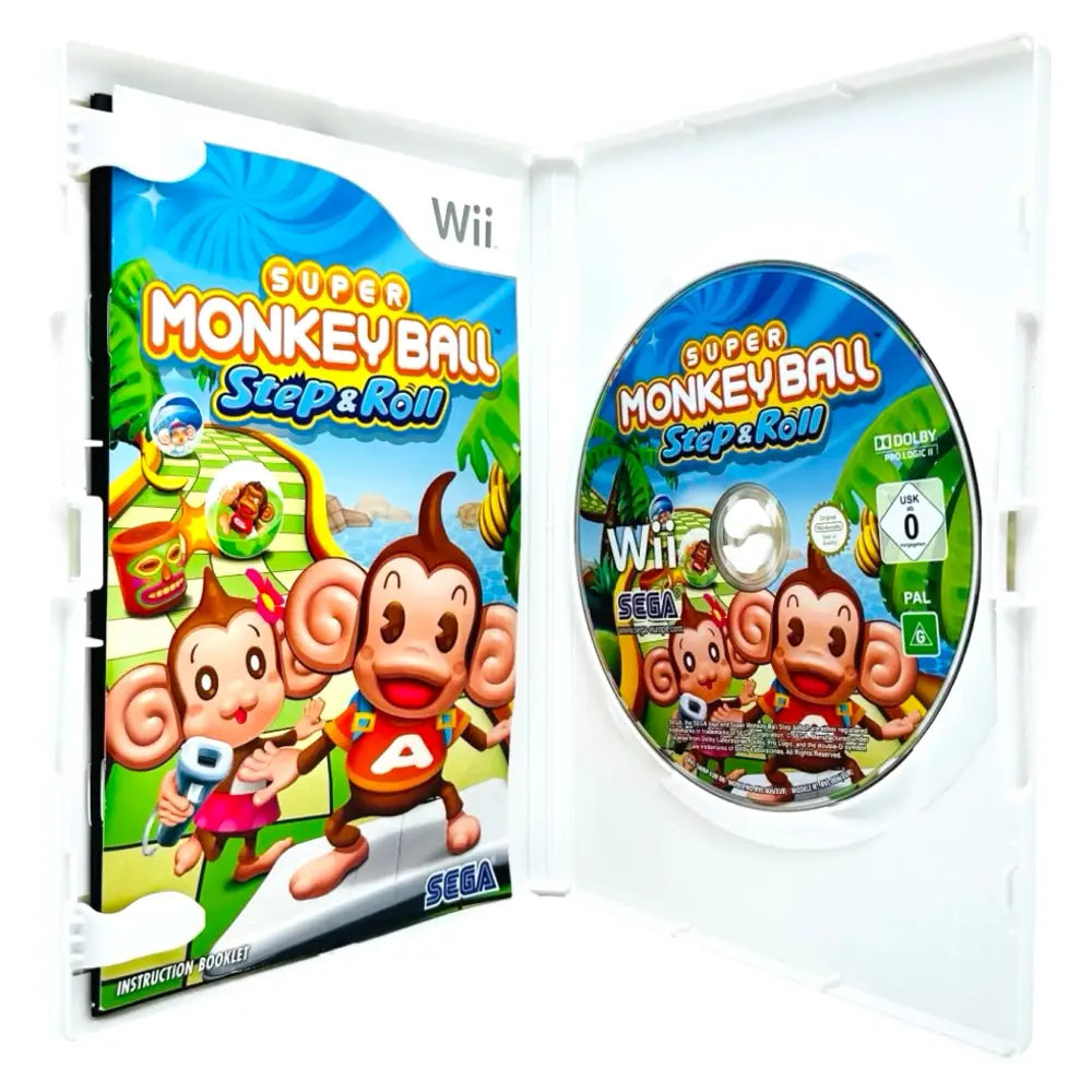 Super Monkey Ball: Step & Roll - Nintendo Wii Spill - Spill