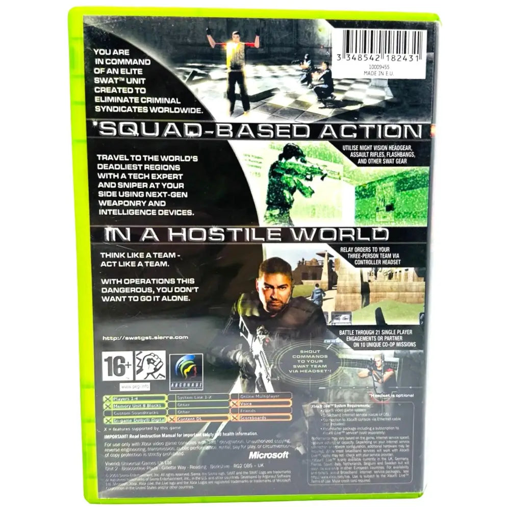 Xbox: SWAT: Global Strike Team - RetroGaming.no