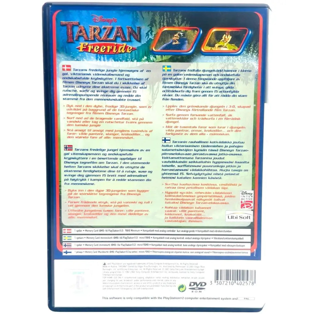 PS2: Tarzan: Freeride - RetroGaming.no