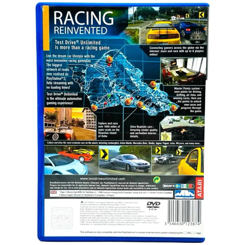 PS2: Test Drive Unlimited - RetroGaming.no