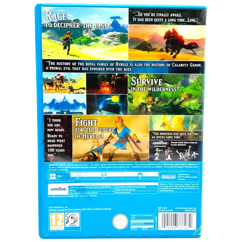 Wii U: The Legend of Zelda: Breath of the Wild - RetroGaming.no