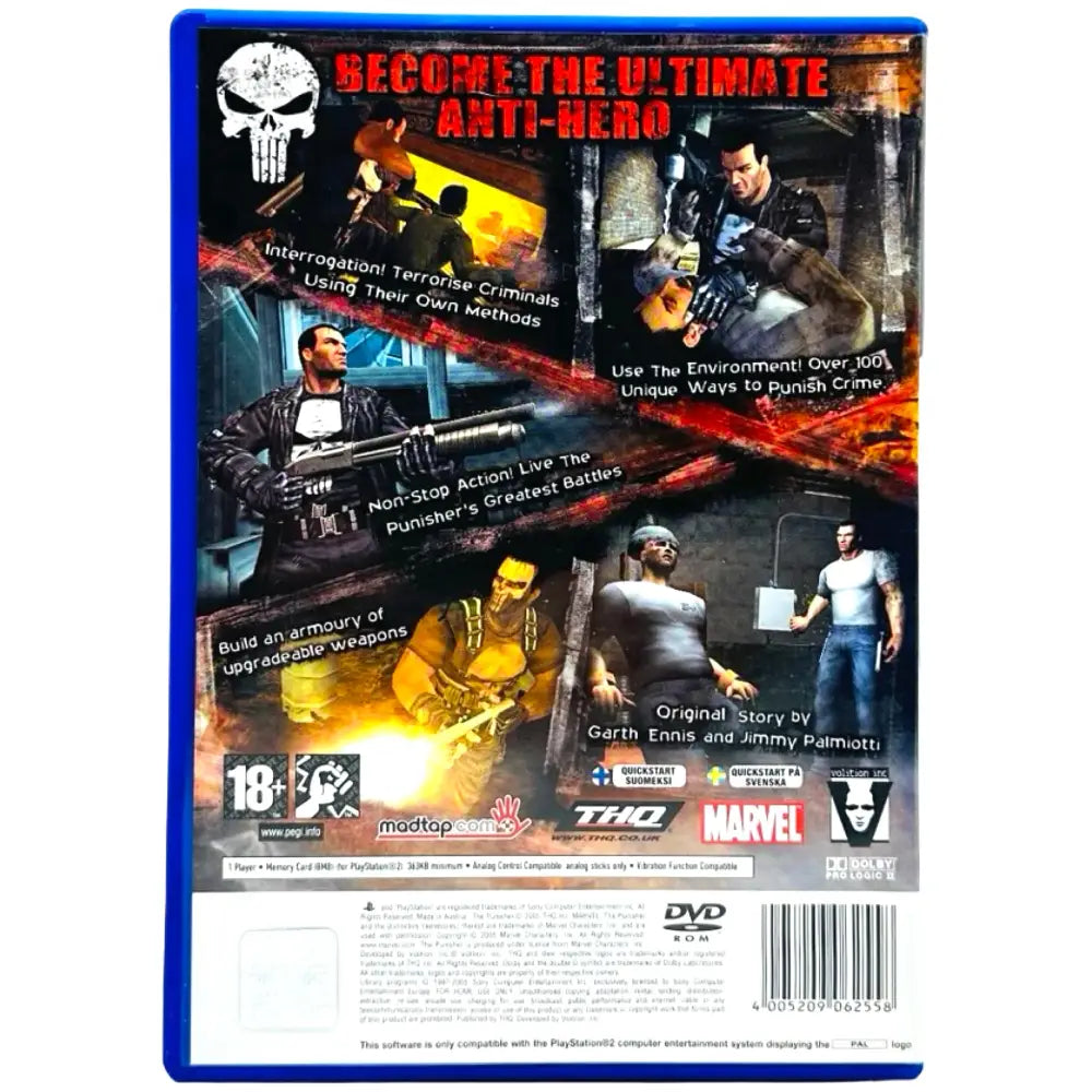 The Punisher - PlayStation 2 (PS2) Spill - Spill