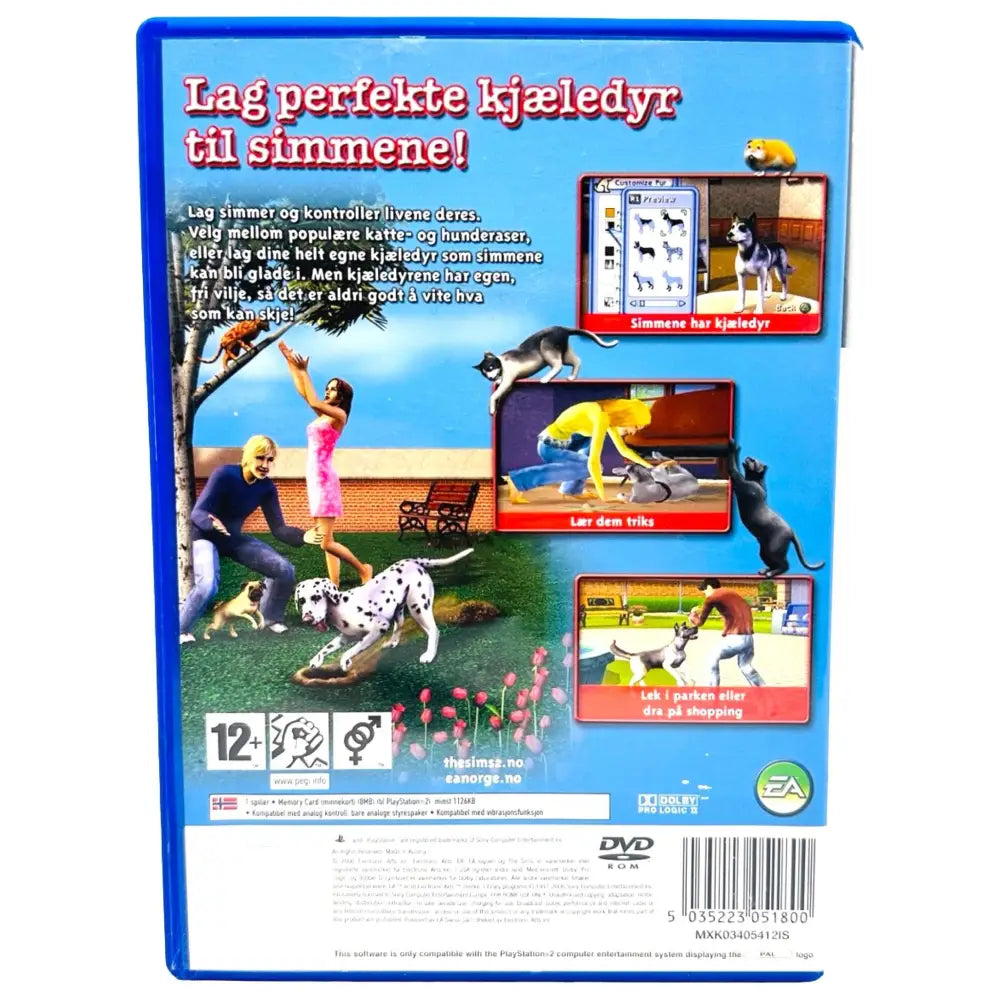 PS2: The Sims 2: Pets - RetroGaming.no