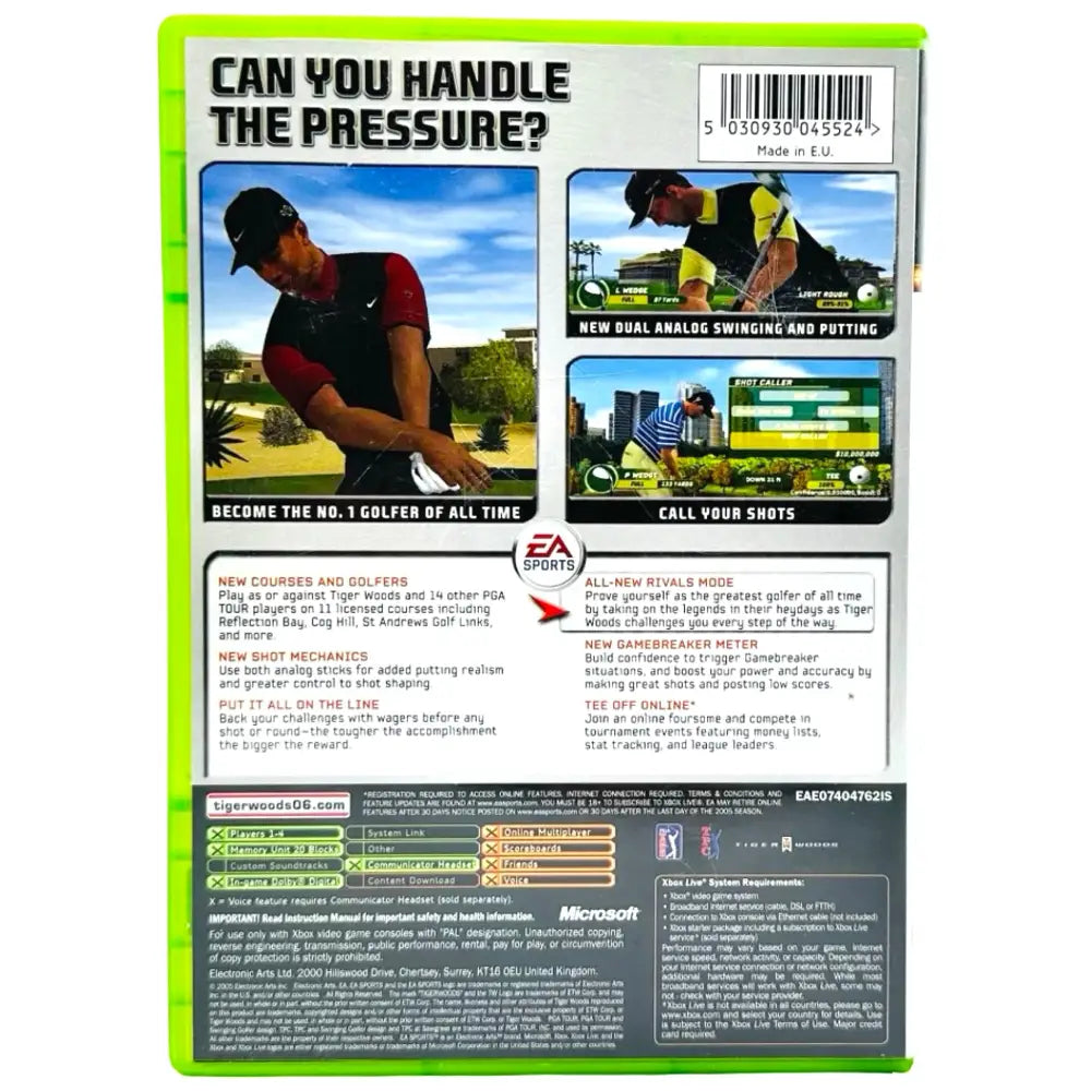 Tiger Woods PGA Tour 06 - Xbox spill - Spill