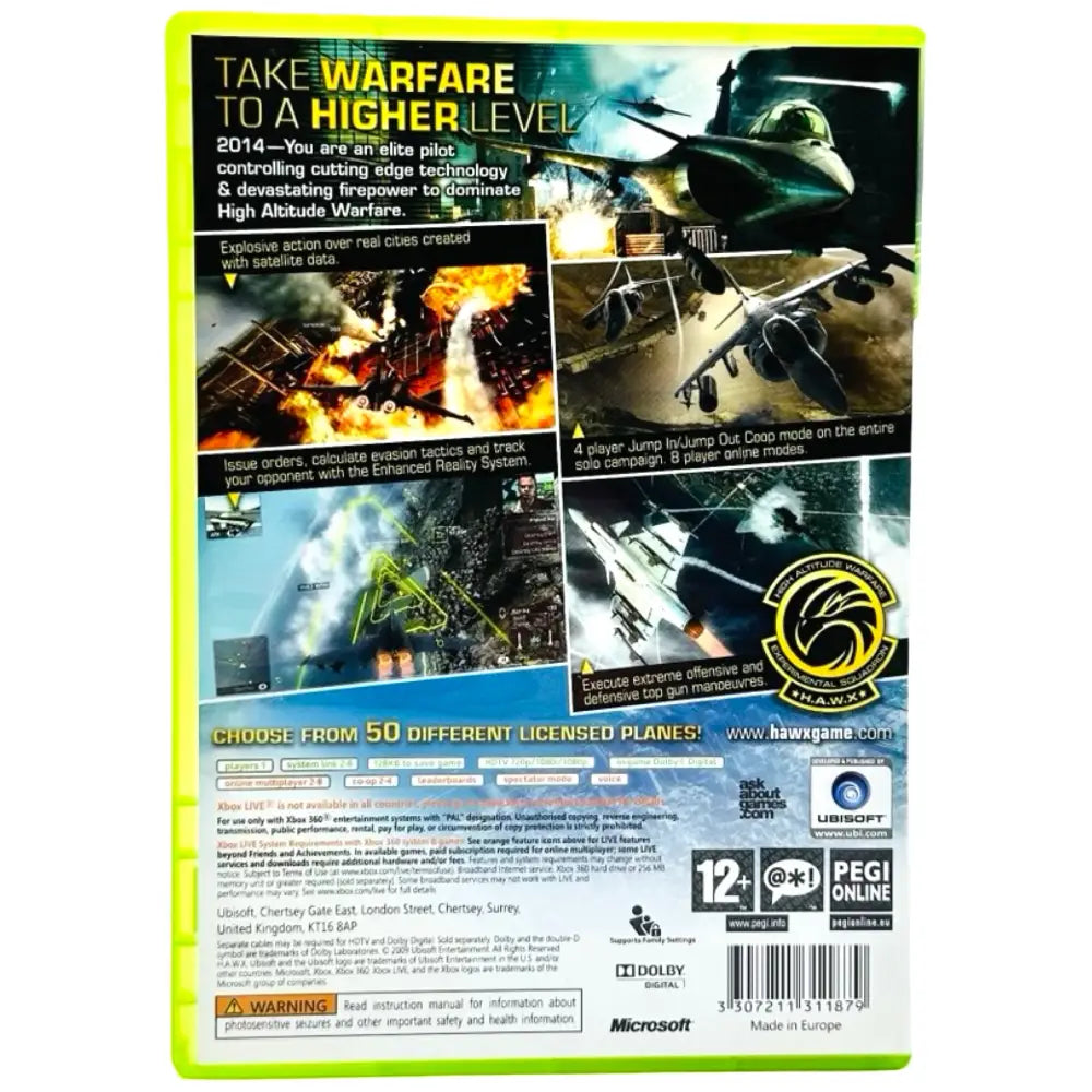 Tom Clancy’s H.A.W.X. 2 - Xbox 360 Spill
