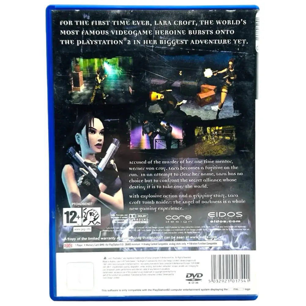 Tomb Raider Angel Of Darkness - PlayStation 2 (PS2) Spill - Spill