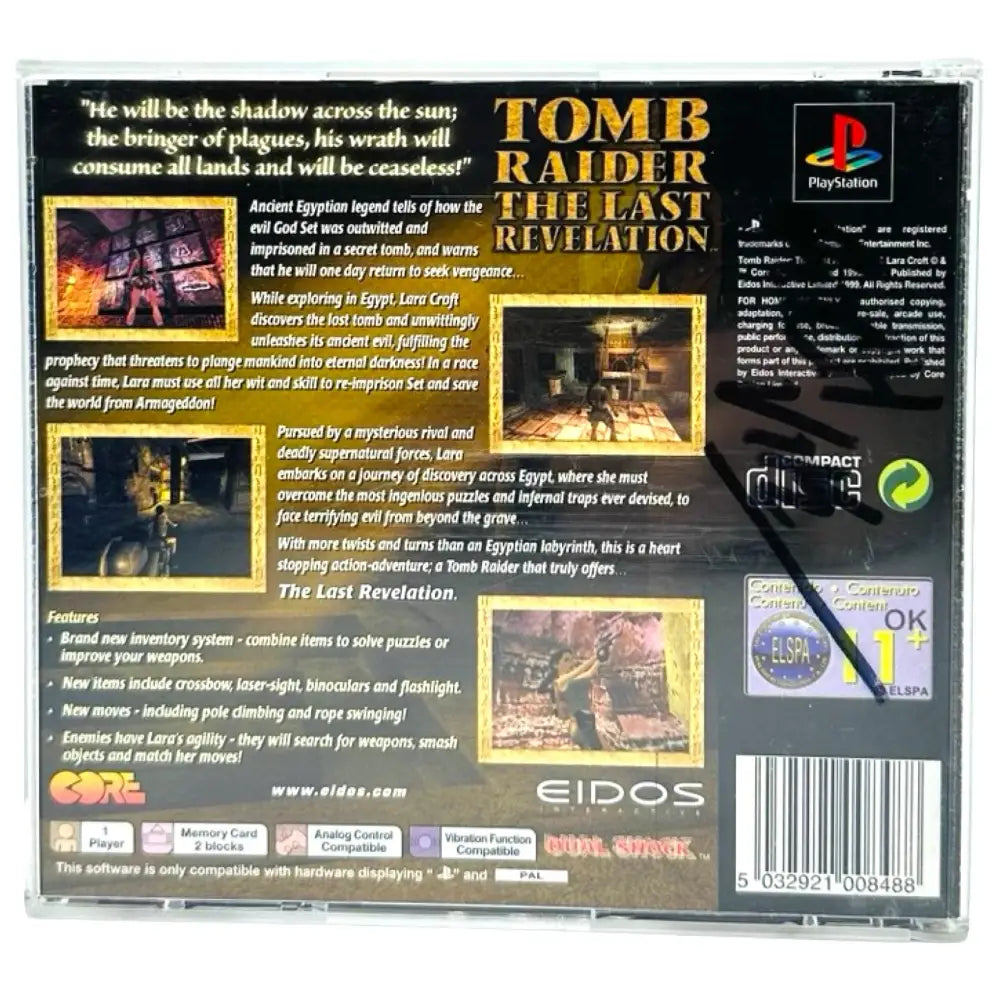 Tomb Raider Last Revelation - PlayStation 1 (PS1) Spill - Spill