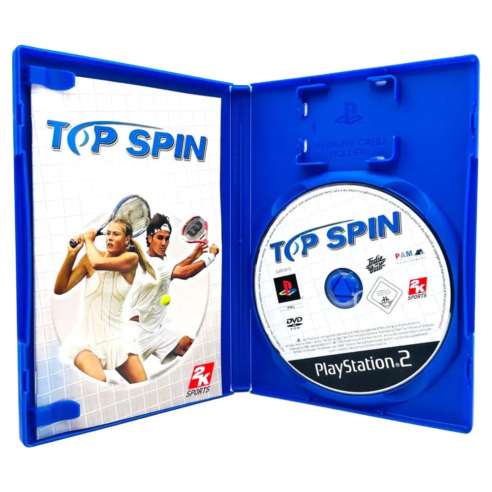 PS2: Top Spin - RetroGaming.no