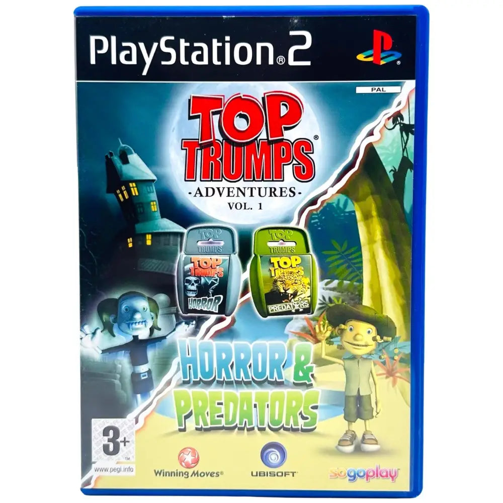 PS2: Top Trumps: Horror & Predators - RetroGaming.no